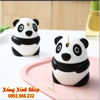 Lọ đựng tăm hình gấu Panda