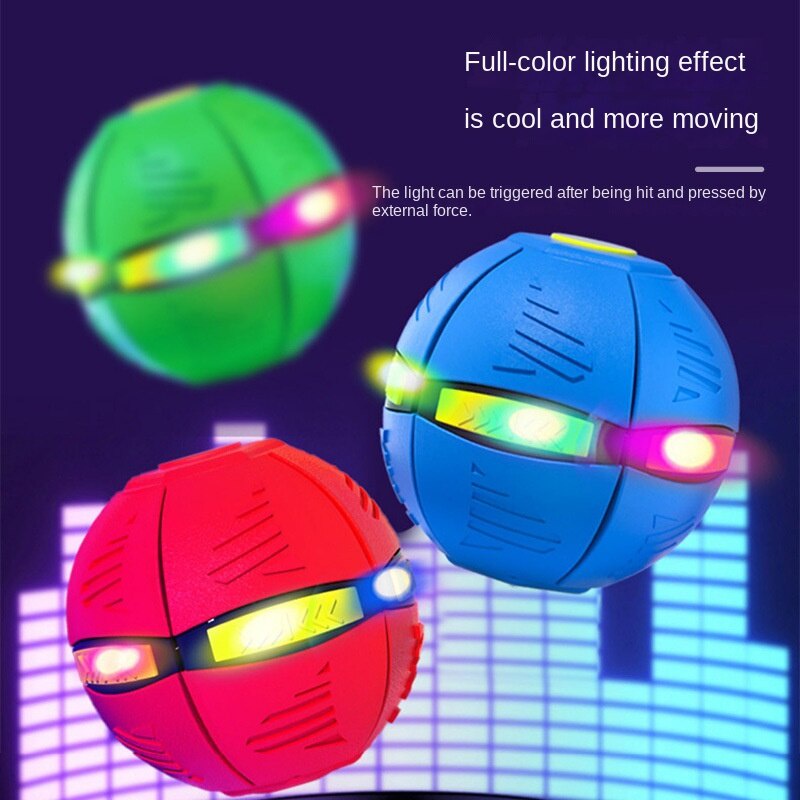 Đồ Chơi Quả Bóng Biến Hình UFO Đàn Hồi Nhiều Lớp Có Thể Sử Dụng Làm Đồ Chơi Trẻ Em Phong Cách Mới