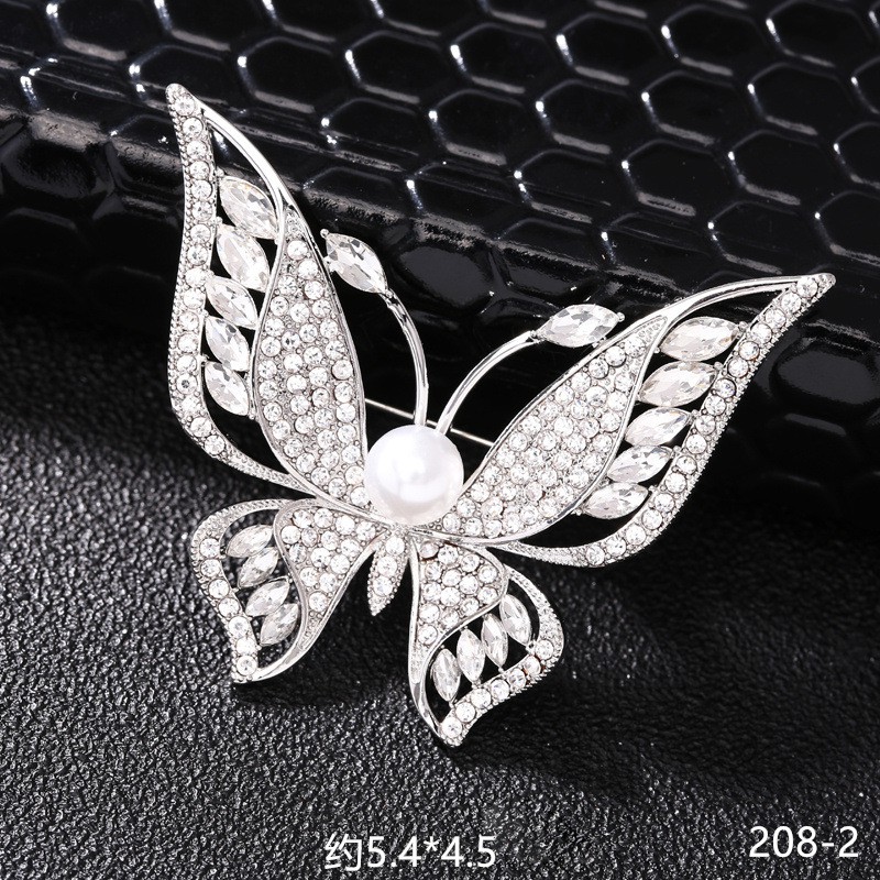 Bộ sưu tập cài áo đính đá hình bướm sang trọng GC319 và các mẫu khác