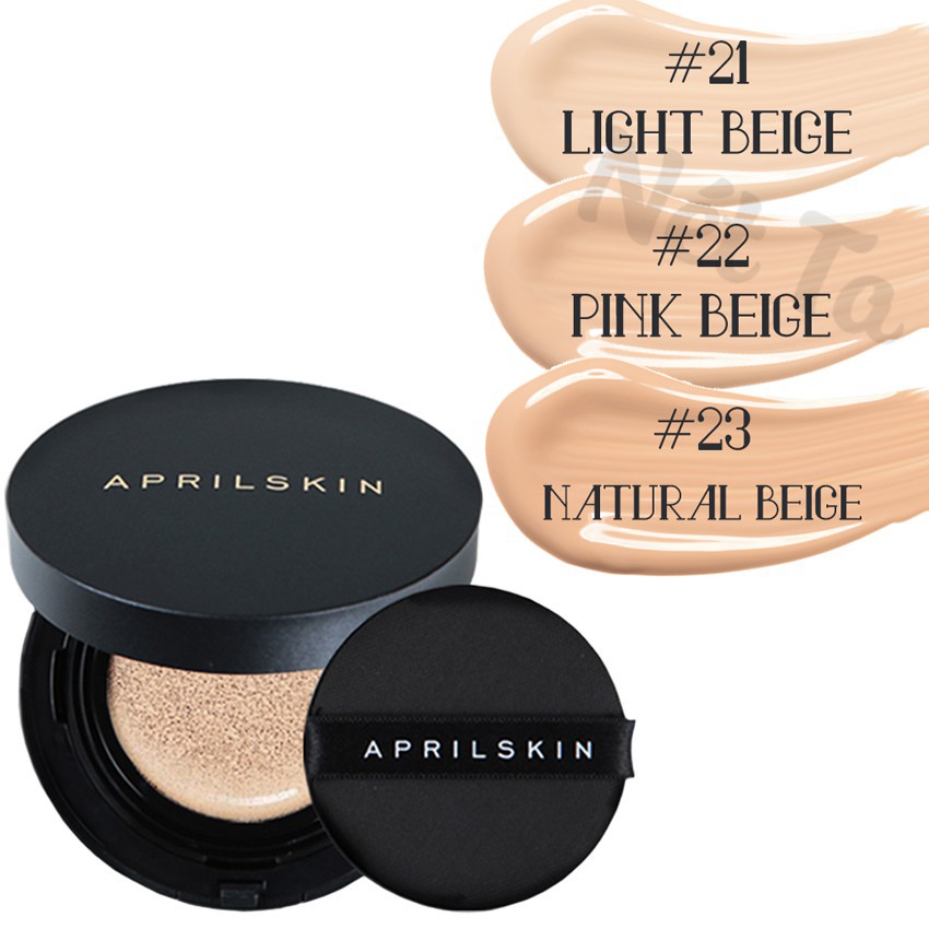 Phấn Nước April Skin Black Magic Snow Cushion SPF 50+ PA+++ | BigBuy360 - bigbuy360.vn