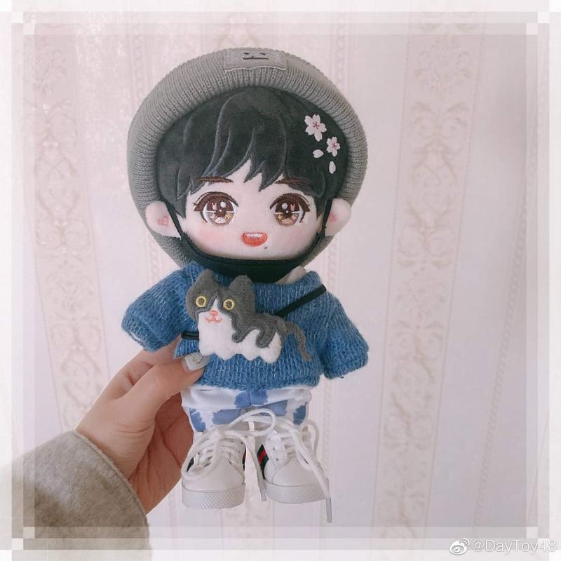 Fullset doll Thỏ Anh Đào 20cm - Tiêu Chiến