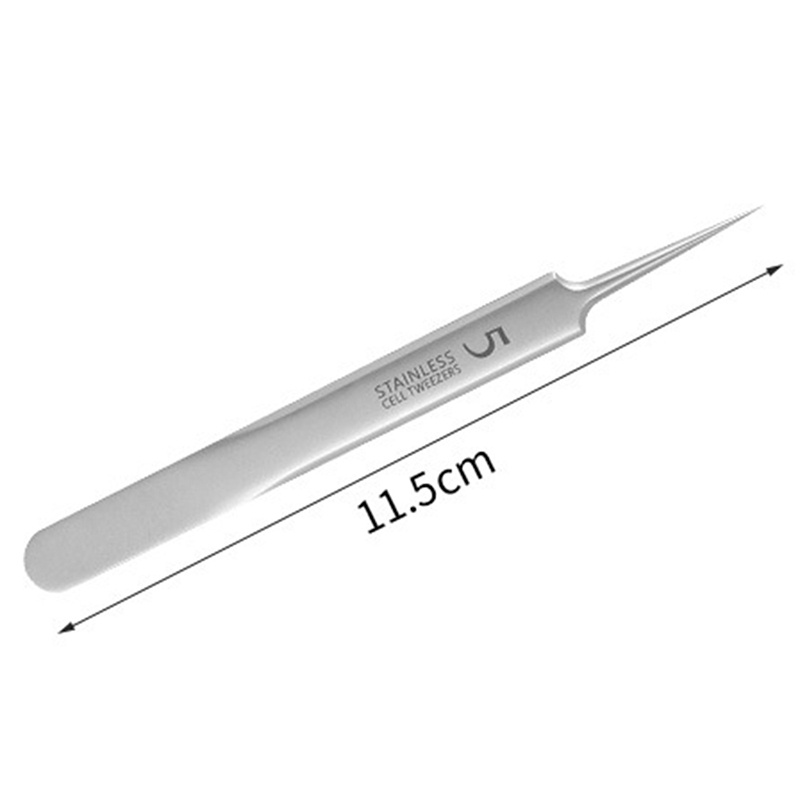 Nhíp nặn mụn đầu đen SUOLAER siêu mỏng số 5 chuyên nghiệp