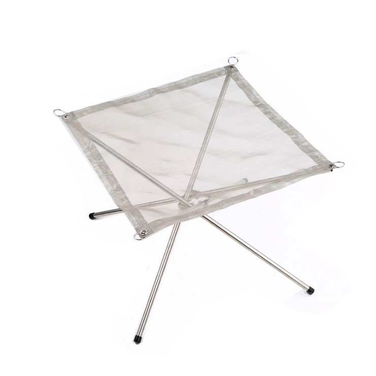Lò Nướng Bbq Bằng Thép Không Gỉ Kích Thước 22 Inch Có Thể Gấp Gọn Tiện Dụng