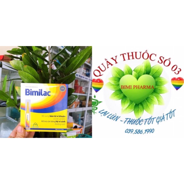 Men vi sinh bimilac Date mới nhất