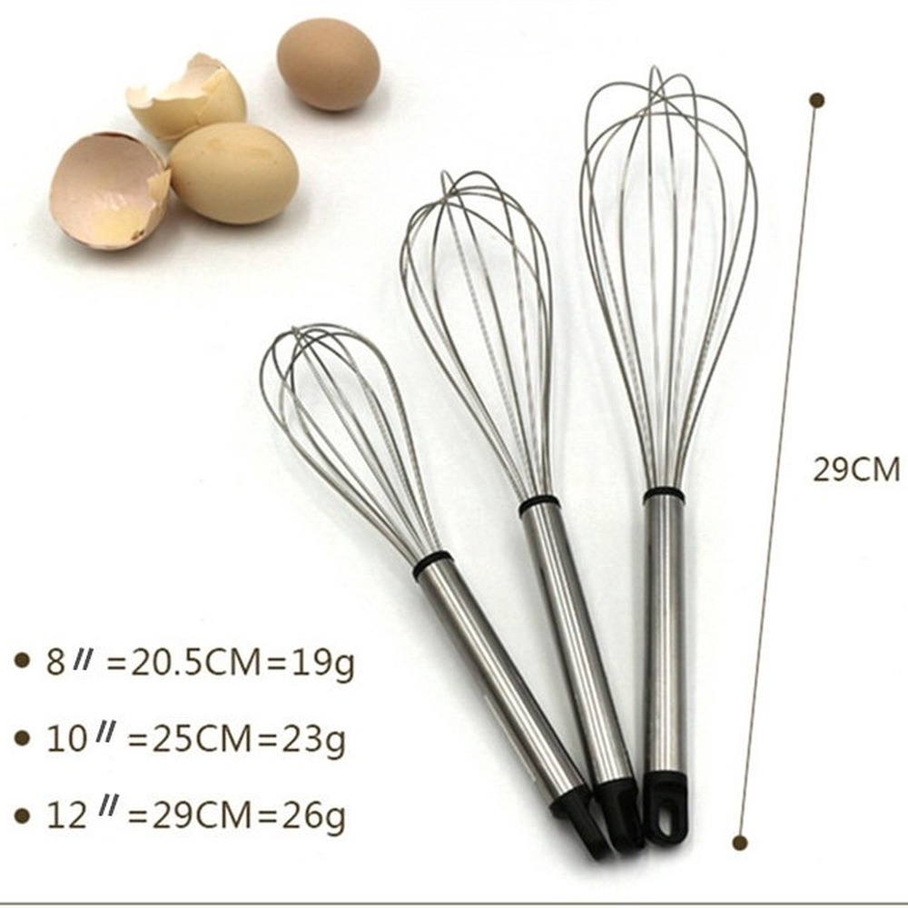 Cây Đánh Trứng Bằng Thép Không Gỉ Tiện Dụng Dành Cho Nhà Bếp