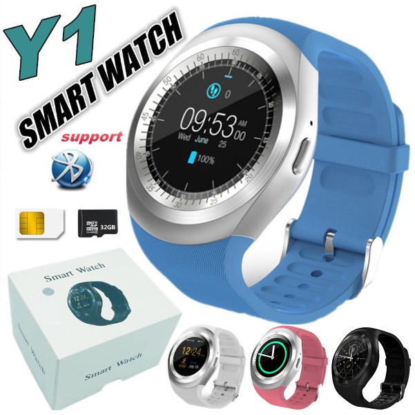Đồng hồ thông minh Smartwatch Y1 Lắp sim độc lập nghe gọi mới