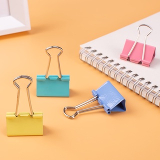 Kẹp màu Deli - kẹp bướm cao cấp - HOKAMI STORE