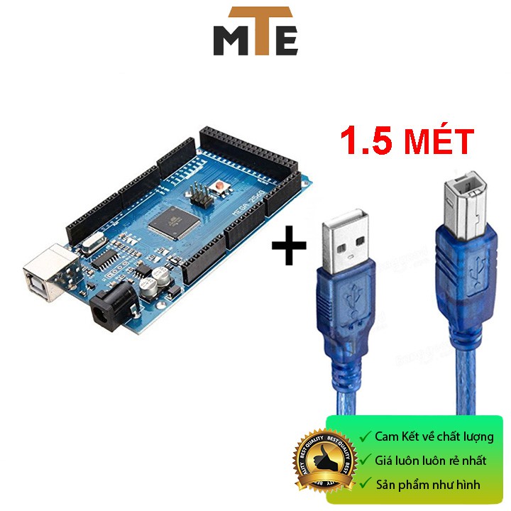 Mạch arduino mega 2560 R3 CH340 (board phát triển) Kèm cáp