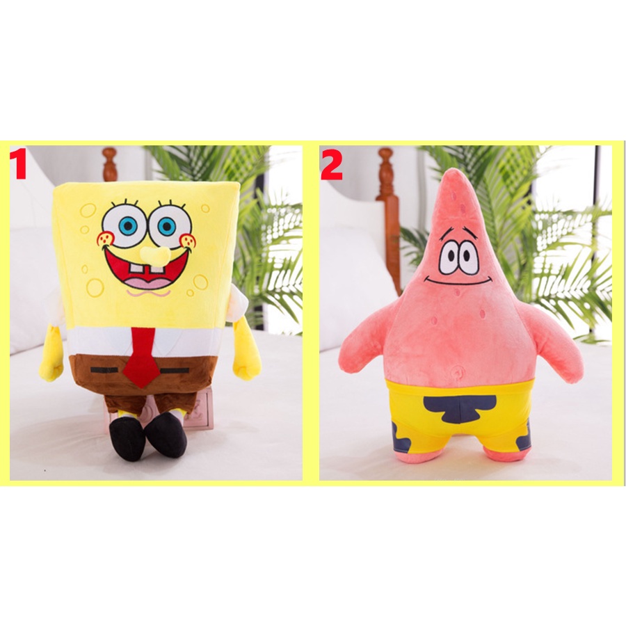 Thú Nhồi Bông Hình Spongebob/Ngôi Sao To Dành Cho Bé