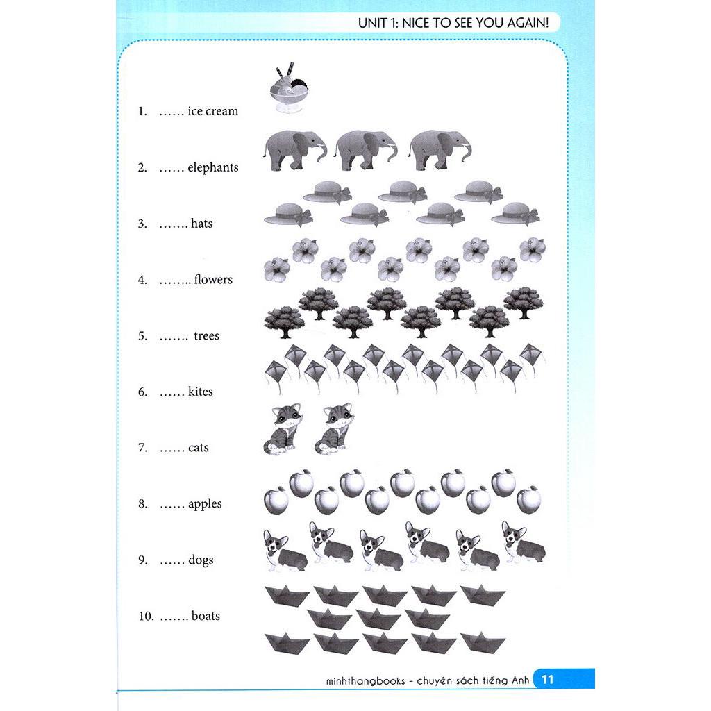 Sách Bài Tập Tiếng Anh Lớp 4 - Có Đáp Án