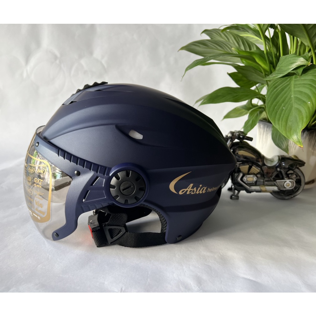 Mũ bảo hiểm xe máy Asia MT117K nhiều màu, mũ bảo hiểm kiểu dáng thể thao Asia MT117K