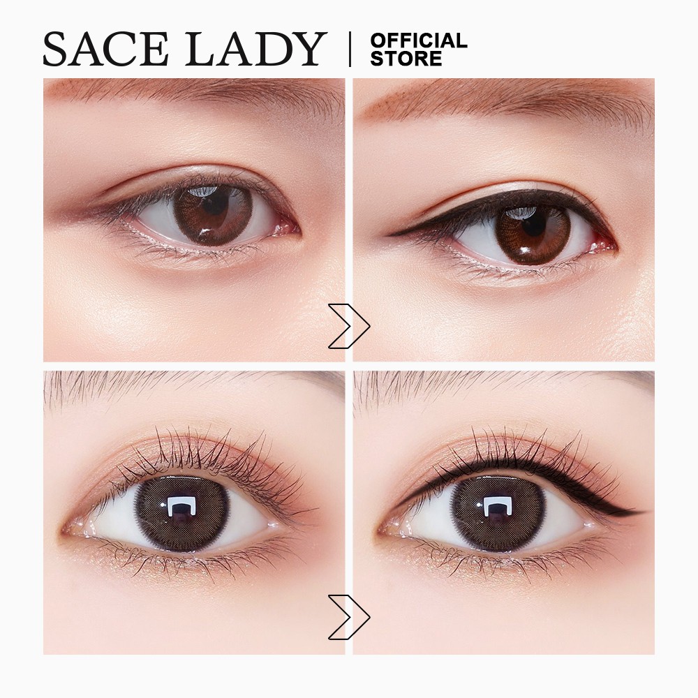 Bút kẻ mắt nước SACE LADY màu đen chống thấm nước lâu trôi 0.8g