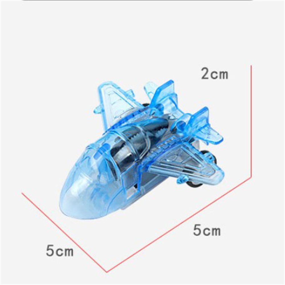 Máy Bay Đồ Chơi Mini Bằng Nhựa Trong Suốt Kiểu Cổ Điển Dùng Làm Quà Tặng Sinh Nhật