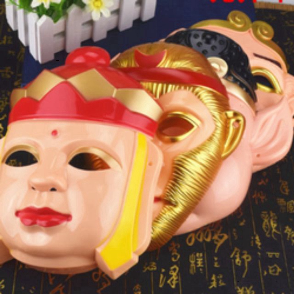 Mặt nạ Tây Du Kí. Tôn Ngộ Không, Trư Bát Giới, Xa Tăng, Sư phụ....