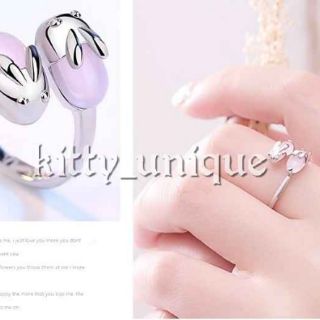 Nhẫn thỏ cực kute độc đáo