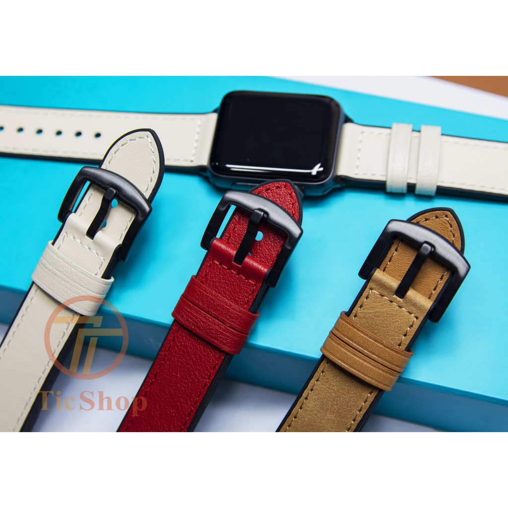 DÂY DA HYBRID CHO ĐỒNG HỒ THÔNG MINH APPLE WATCH 7/6/5/4/3/2/1 MỚI