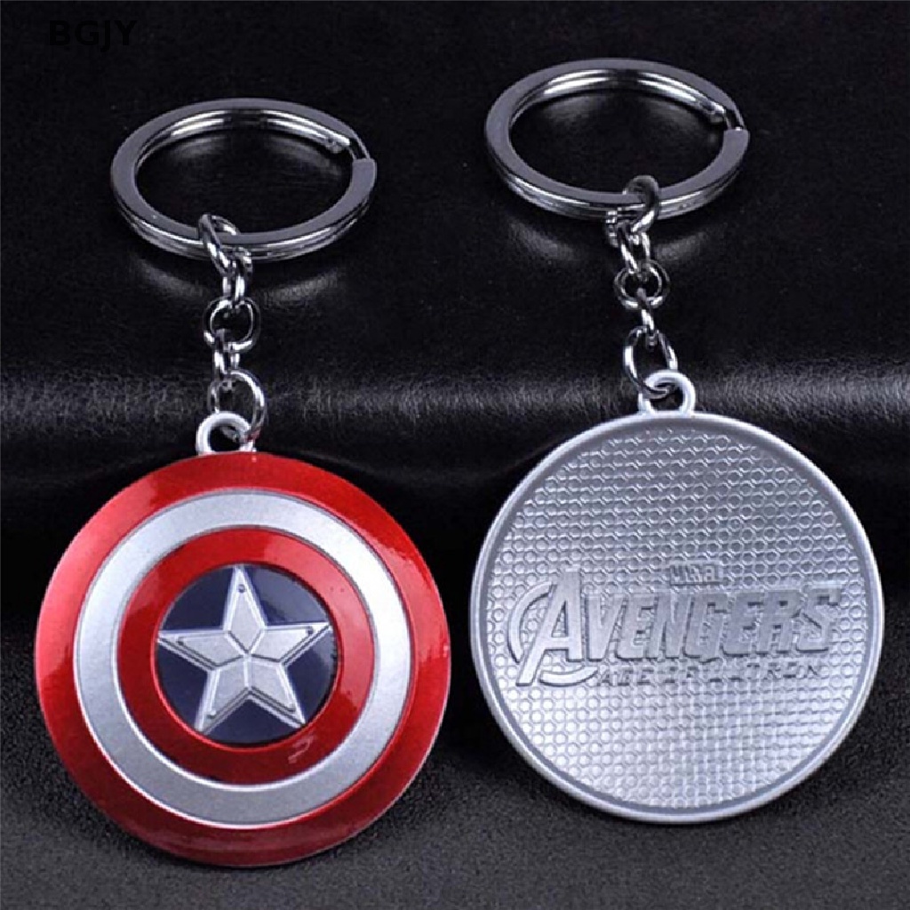Móc Khóa Hình Khiên Captain America Thời Trang Mới