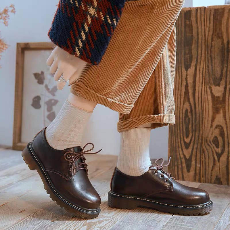 Original shoes - Giày da bò nữ phong cách vintage, retro