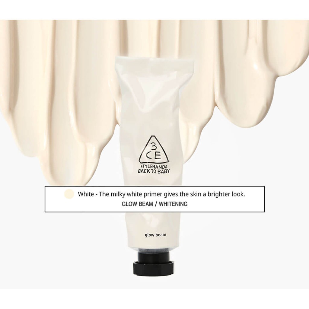 [Hàng mới về] Tuýp kem lót 3CE thể tích 30ml có 2 màu tùy chọn | BigBuy360 - bigbuy360.vn