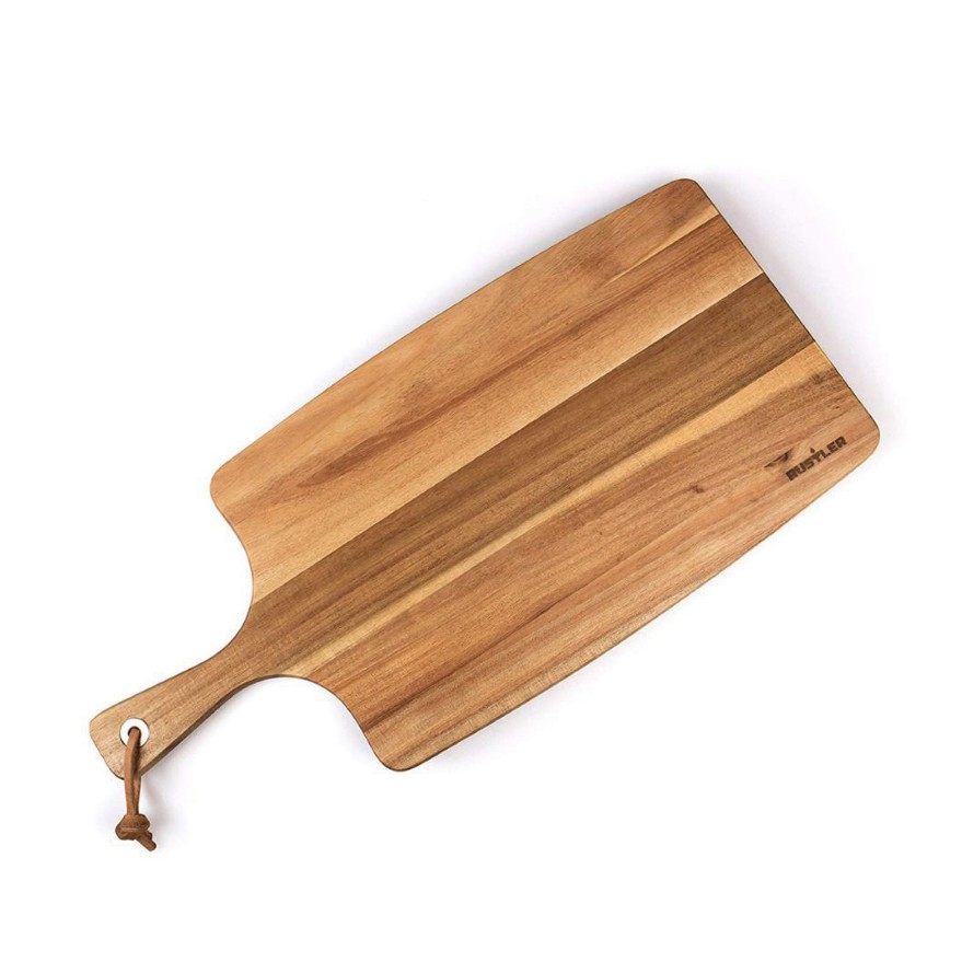 Hot Thớt gỗ Chef Teak  Đẳng Cấp Phong Cách Âu Mỹ - Dùng Cắt Thái Chặt Hoặc Trang Trí Thức Ăn 380x210 mm