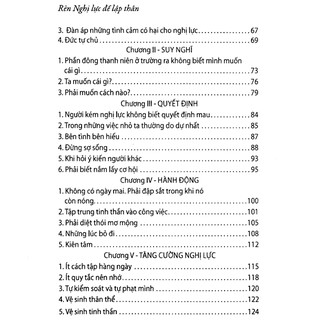 Sách - Rèn Nghị Lực Để Lập Thân