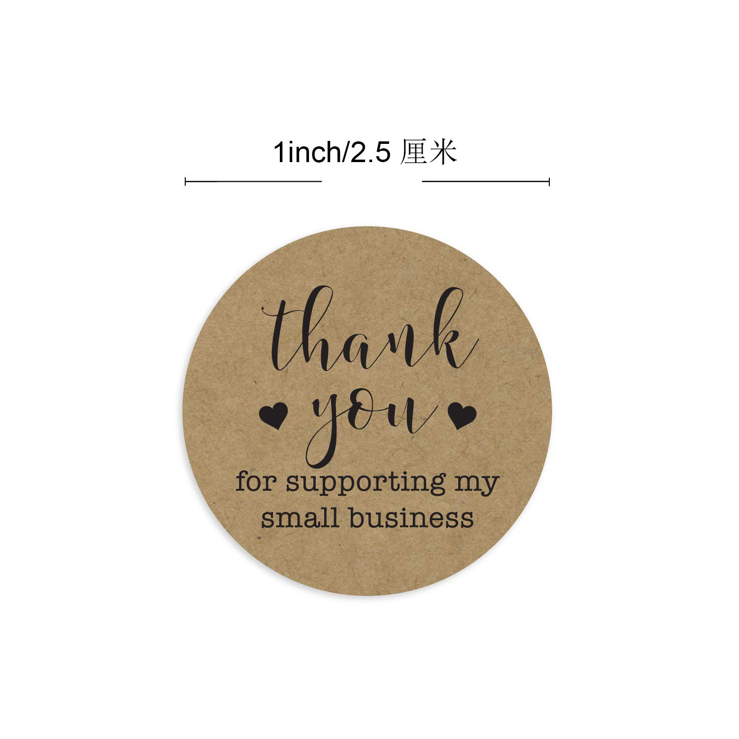 Cuộn Sticker Chữ Thank You Dùng Để Trang Trí Đóng Gói Hàng