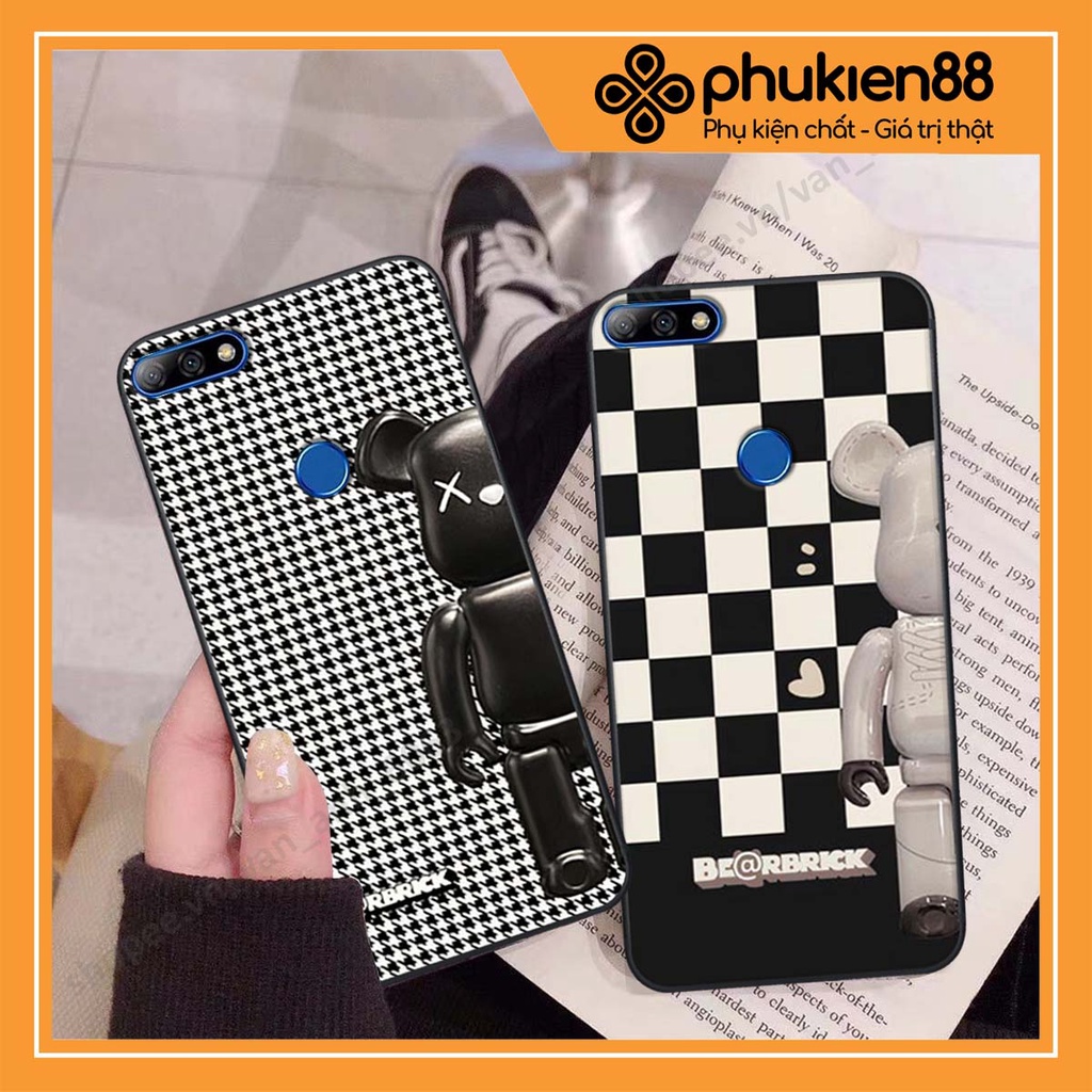 Ốp lưng Huawei Y7 Prime 2018 / Y7 Pro 2018 ốp điện thoại hình bearbrick, new york, thể thao