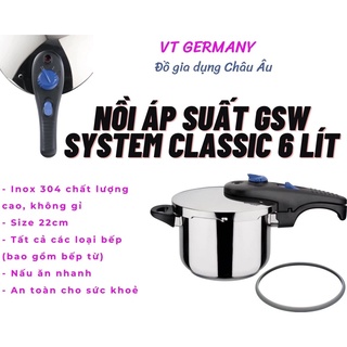 Nồi áp suất "GSW System Classic" 6 lít
