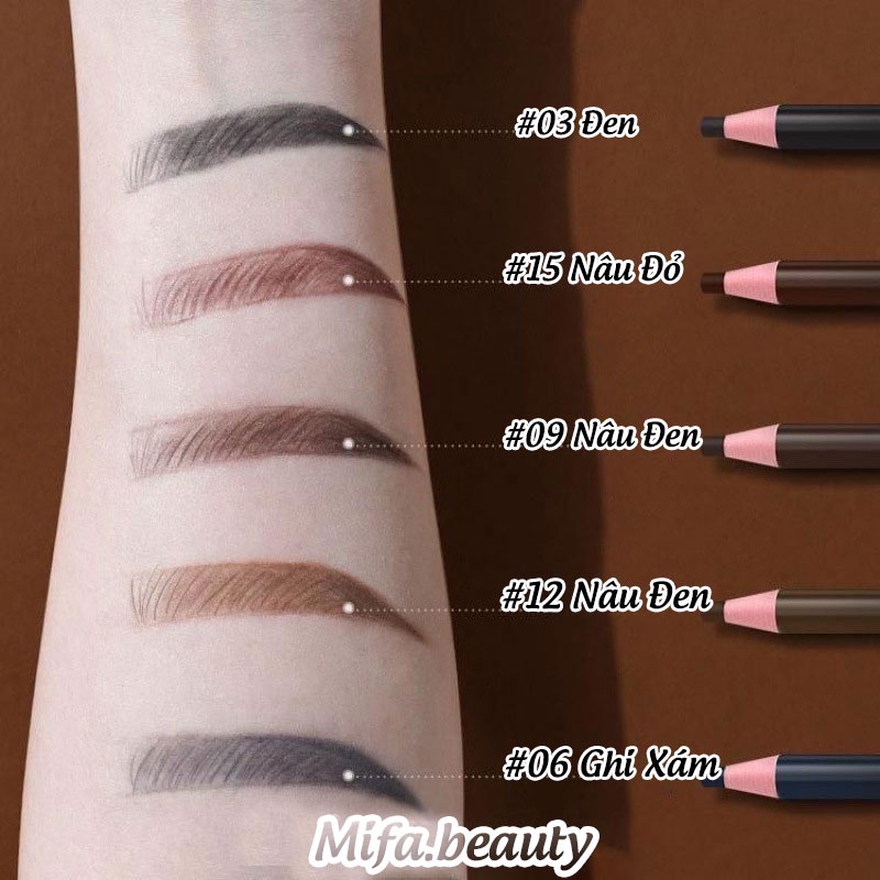 Chì Xé Kẻ Mày Hengsi Hot Trend Mền Mịn Siêu Dễ Chịu Chính Hãng Hàng Nội Địa Trung