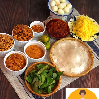 Combo 5 bánh tráng muối và 5 bánh tráng cuốn
