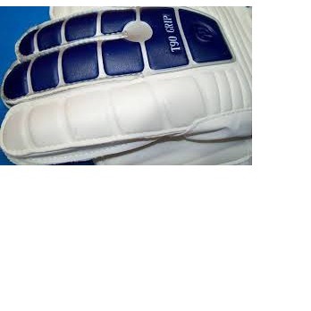 Găng tay thủ môn T90 GRIP có khung xương Cao Cấp(trắng xanh)