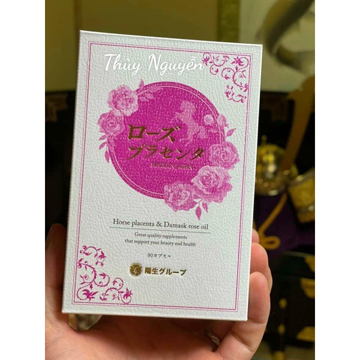 TẾ BÀO GỐC NHAU THAI NGỰA ♻️CHÍNH HÃNG ♻️Giảm 20k khi nhập mã  - HORSE PLACENTA DAMASK ROSE OIL
