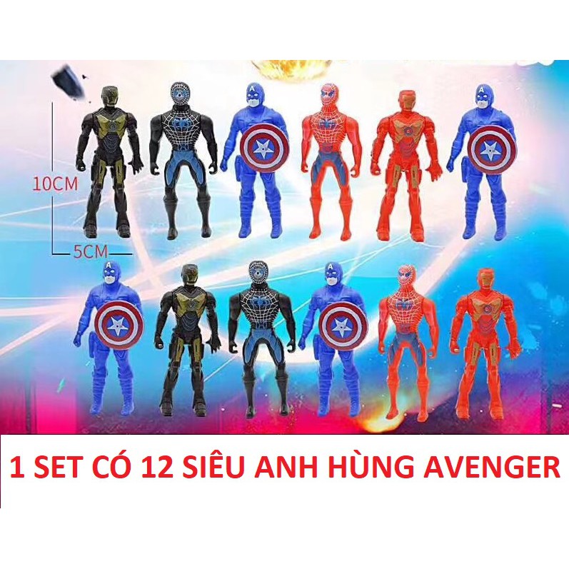 ĐỒ CHƠI Siêu nhân, siêu anh hùng..Đồ chơi Siêu nhân, người nhện,Ironmen,Catain...