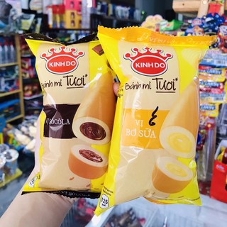 Lốc 10 Bánh mì tươi vị ngẫu nhiên KINH ĐÔ 40 gram x 10 cái