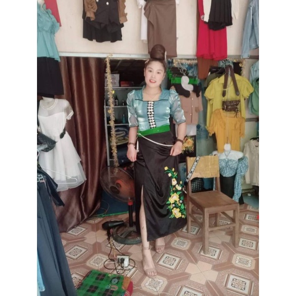 váy dài dân tộc thái