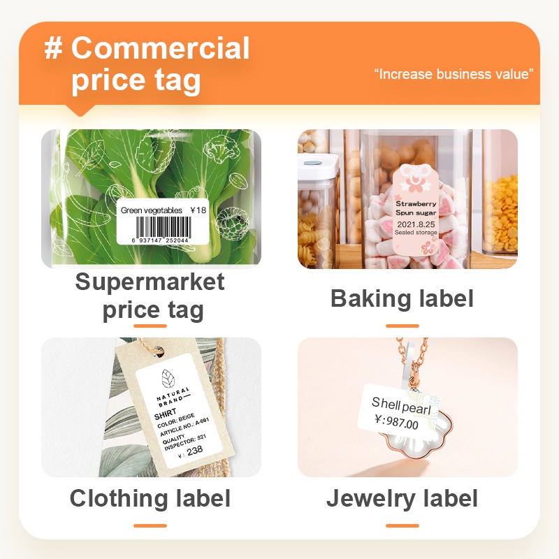 Nhãn Dán Nhiệt Chống Thấm Nước Cho Máy In Nhãn D101