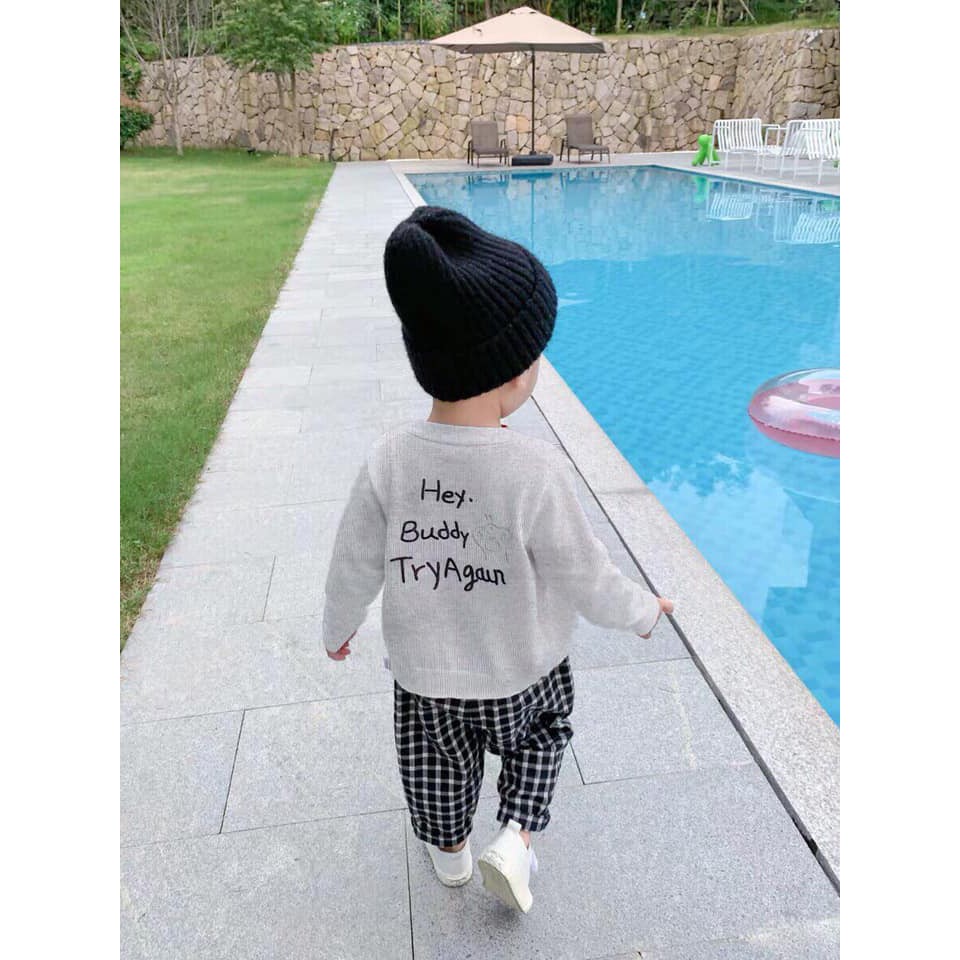 Áo khoác cadigan cho bé BabyGao họa tiết hoạt hình siêu cưng mẫu 2020