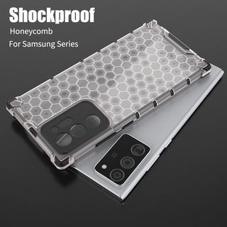 Ốp điện thoại chống sốc họa tiết tổ ong vỏ điện thoại vệ máy ảnh cho Samsung Galaxy Note 20 S20 Ultra Note 10 Lite S20 S10 Plus