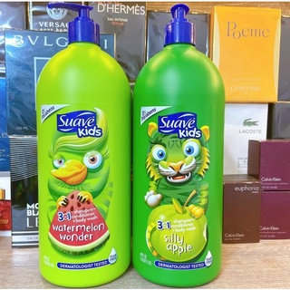 Dầu tắm gội xả suave kids 1.18l 3in1 usa