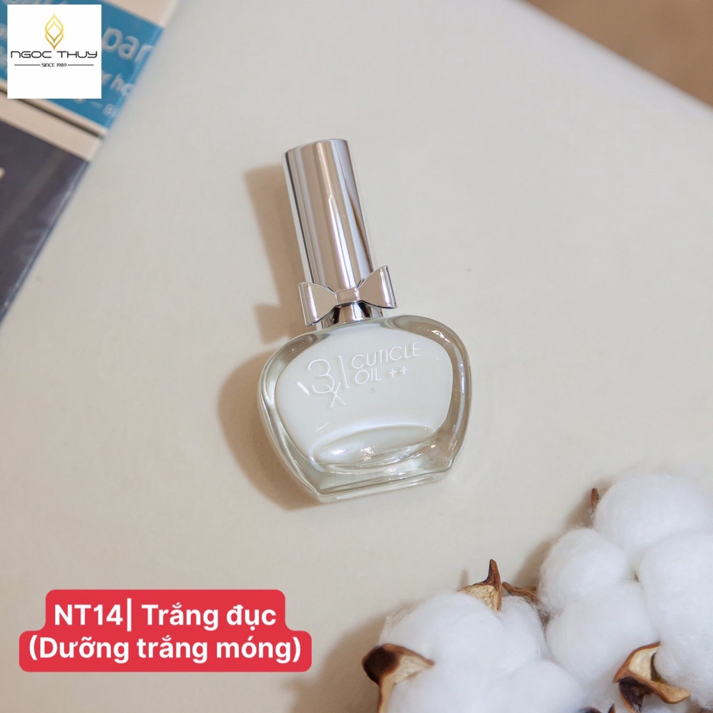 Sơn Dưỡng Móng Tay Phục Hồi Có Màu Cao Cấp Ngọc Thủy Nail 15ml