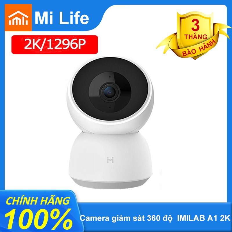 [QUỐC TẾ] Camera IP Xiaomi IMILAB A1 360 độ 2K - Camera giám sát 360 độ Xiaomi IMILAB A1 2K