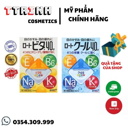 Nhỏ Mắt Rhoto của Nhật ( hàng xách tay)