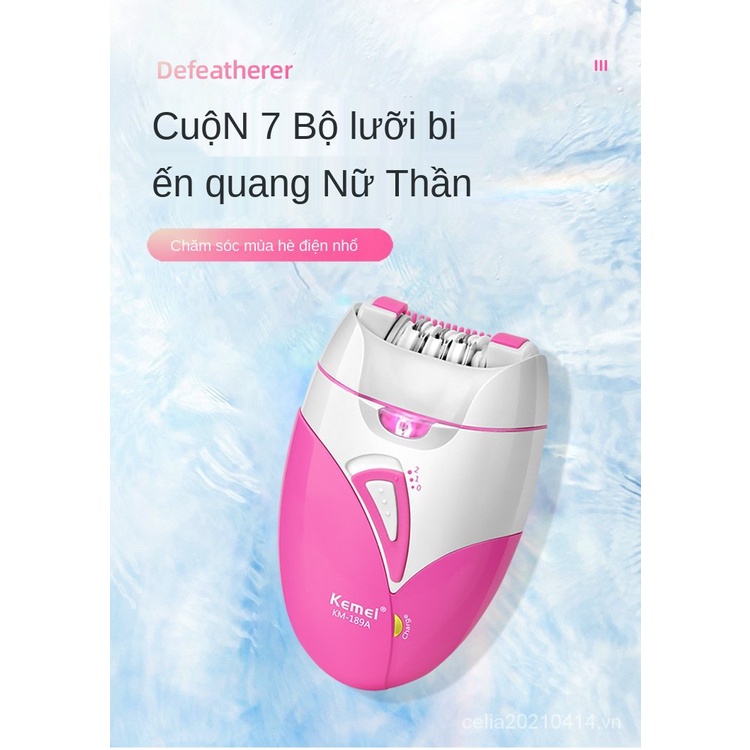 [Hàng mới về] Máy tẩy lông mặt chạy điện sạc bằng cổng usb tiện dụng