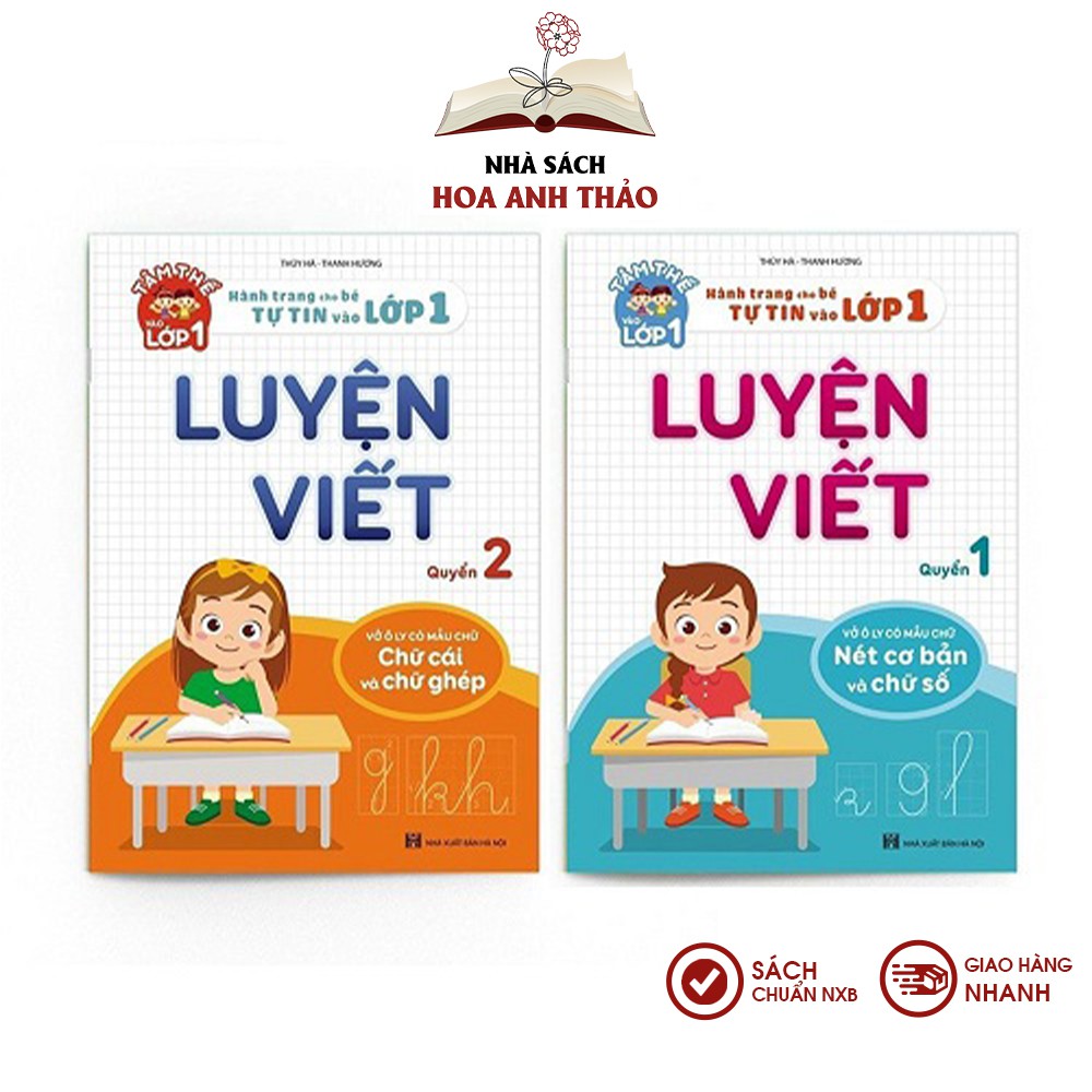 Sách - Luyện viết  hỗ trợ bé trong quá trình tập viết