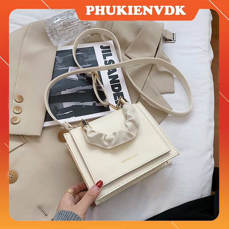 Túi xách nữ túi đeo chéo túi vuông nhỏ quai bèo
