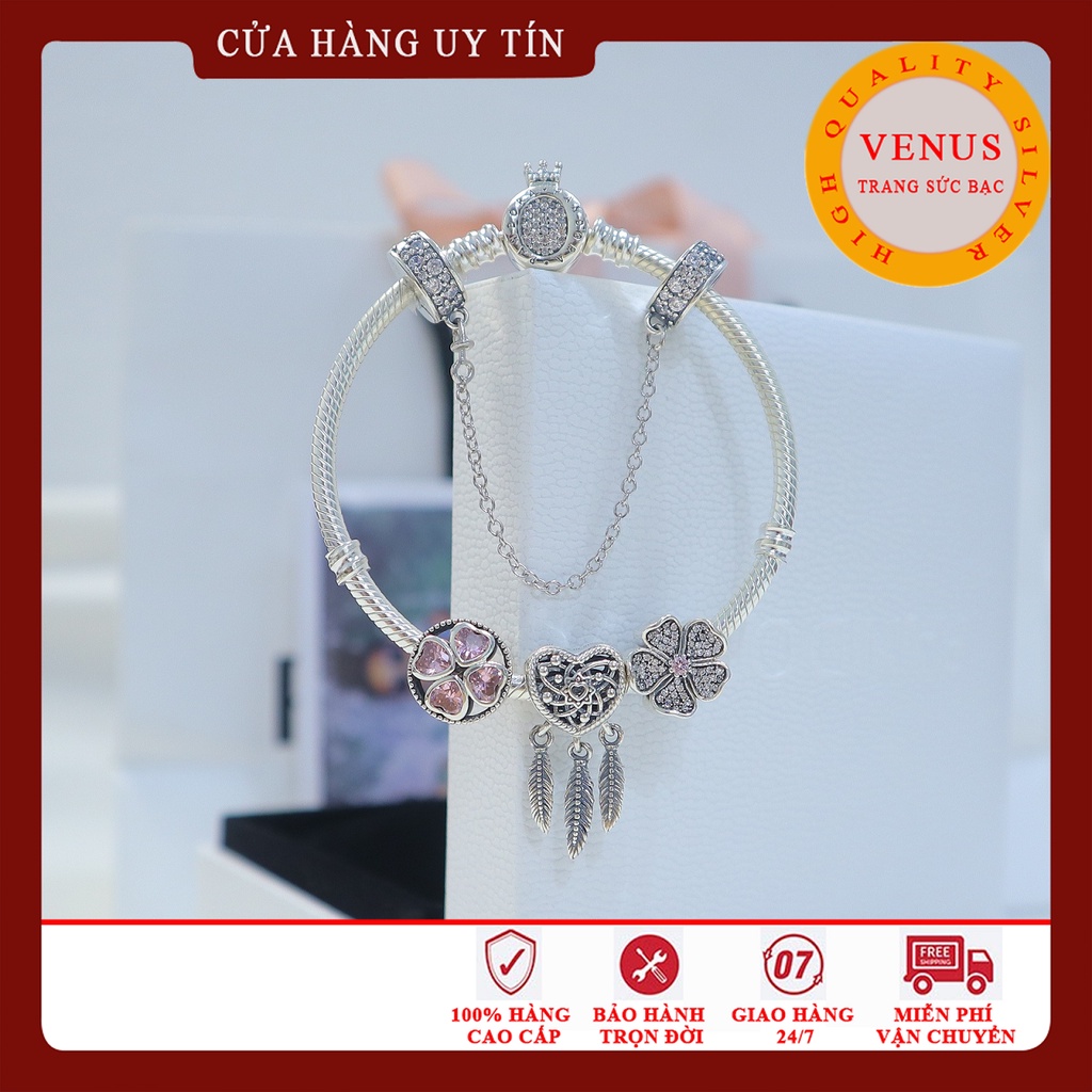 Vòng charm bộ sưu tập mới- Trang sức bạc Venus