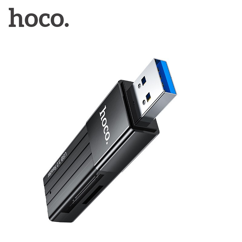 Đầu Đọc Thẻ Nhớ Hoco 2 Trong 1 Cổng Usb 3.0 5g Tốc Độ Cao