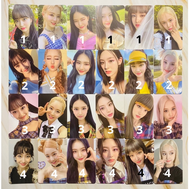 Ảnh thẻ Photocard StayC Stereotype