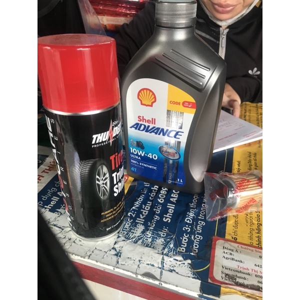 Nhớt Shell Ultra 10W40 nhập khẩu