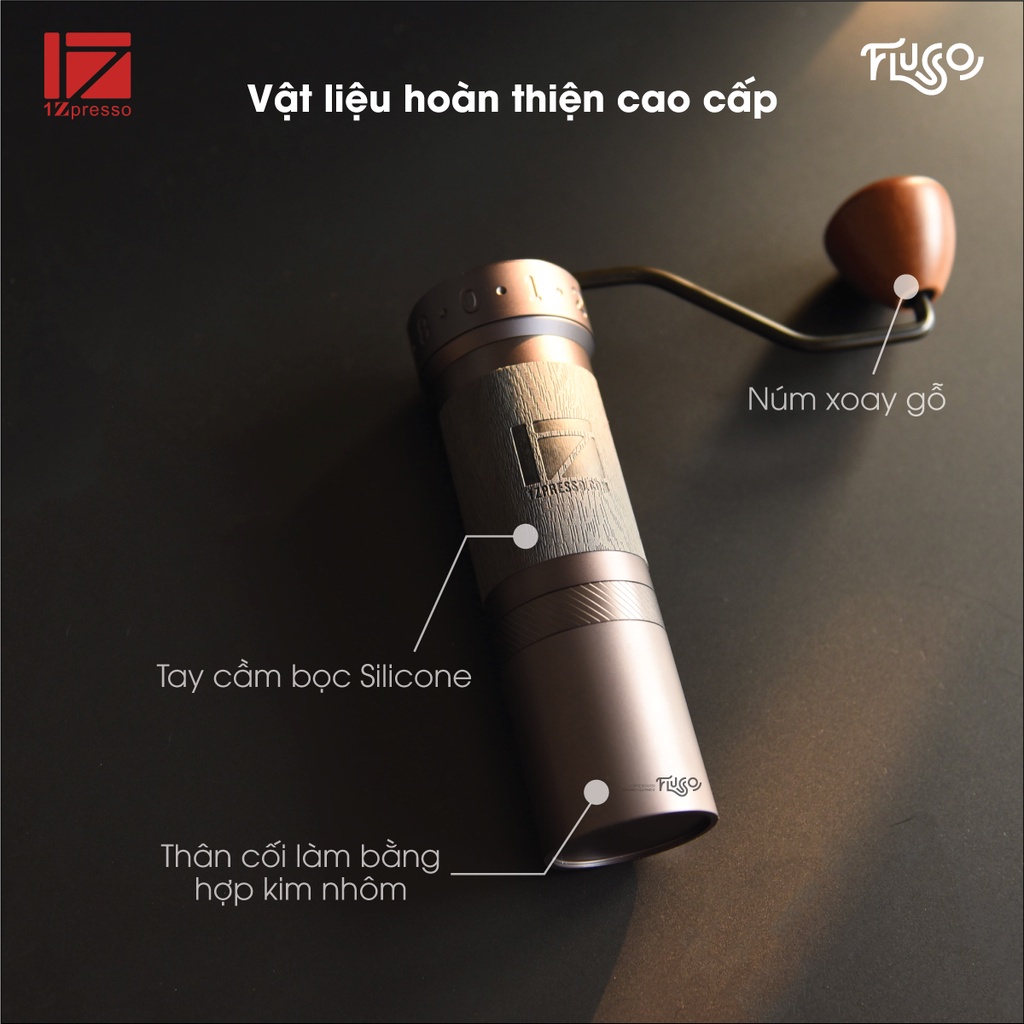 Cối xay cà phê 1Zpresso K-Pro + Cylinder Case